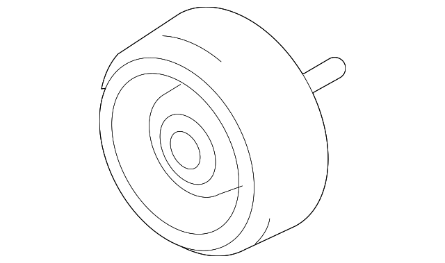 Ролик ремня навесного оборудования 4S7Z8678A FORD