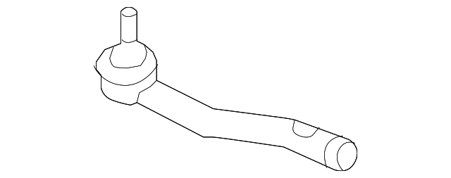 Наконечник рулевой тяги 7T4Z3A130A FORD