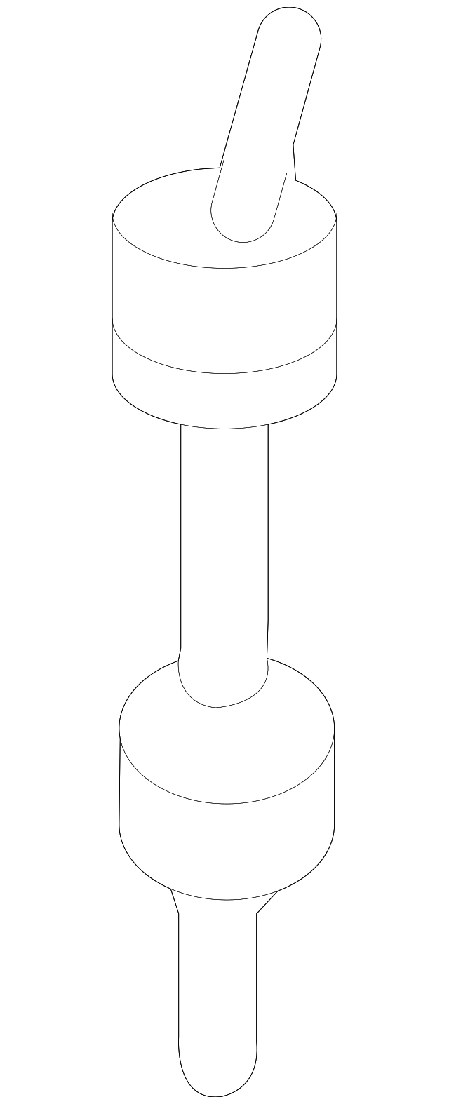 Тяга стабилизатора 9L3Z5K483D FORD