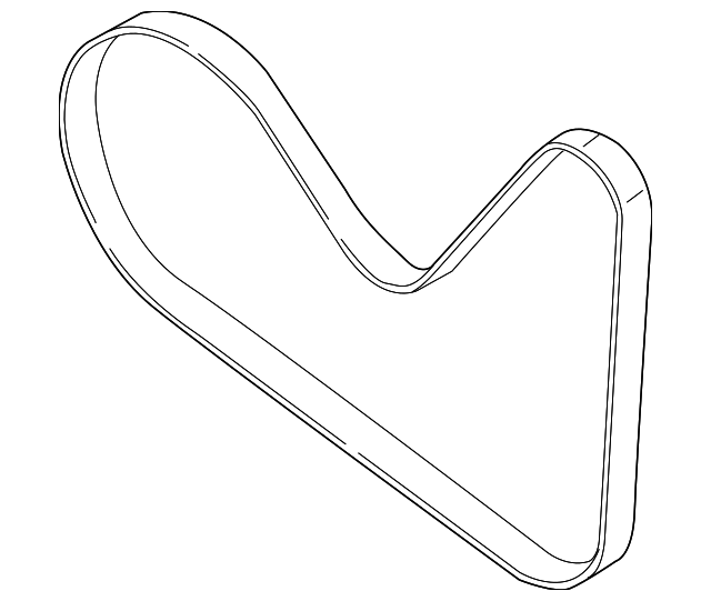 Ремень привода навесного оборудования DE9Z8620A FORD