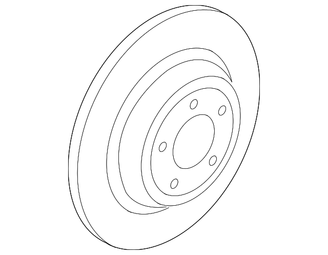 Гальмівний диск KS7Z2C026B FORD