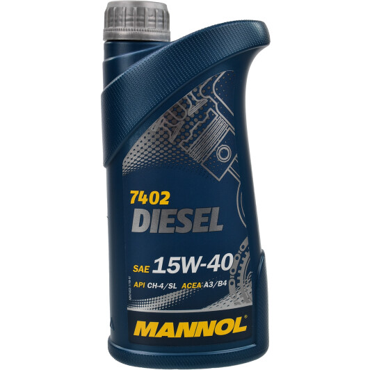 Моторна олива mannol diesel, 15w-40, 1л MN74021 MANNOL