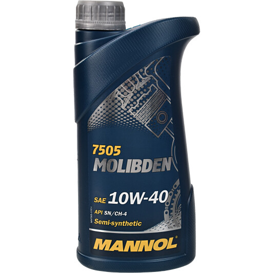 Моторна олива mannol molibden, 10w-40, 1л MN75051 MANNOL