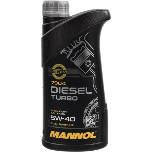 Моторна олива mannol diesel turbo, 5w-40, 1л MN79041 MANNOL