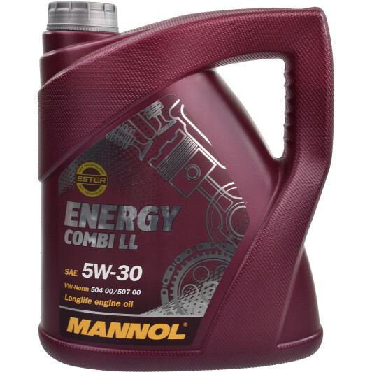 Моторна олива mannol energy combi ll, 5w-30, 4л MN79074 MANNOL