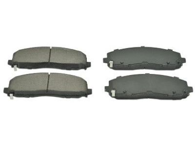 Комплект передніх дискових гальмівних колодок 68144163AE CHRYSLER MOPAR
