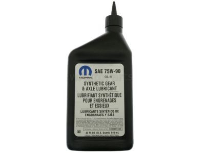 Масло трансмиссионное mopar synthetic gear 75w-90 gl-5 0946 л 68218654AB CHRYSLER MOPAR