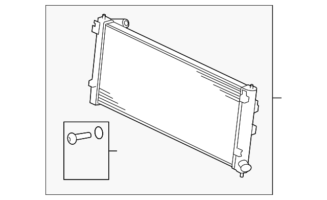 Радіатор, система охолодження двигуна 1350A206 MITSUBISHI