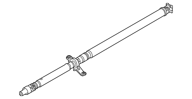Шарнір, поздовжній вал 3401A574 MITSUBISHI