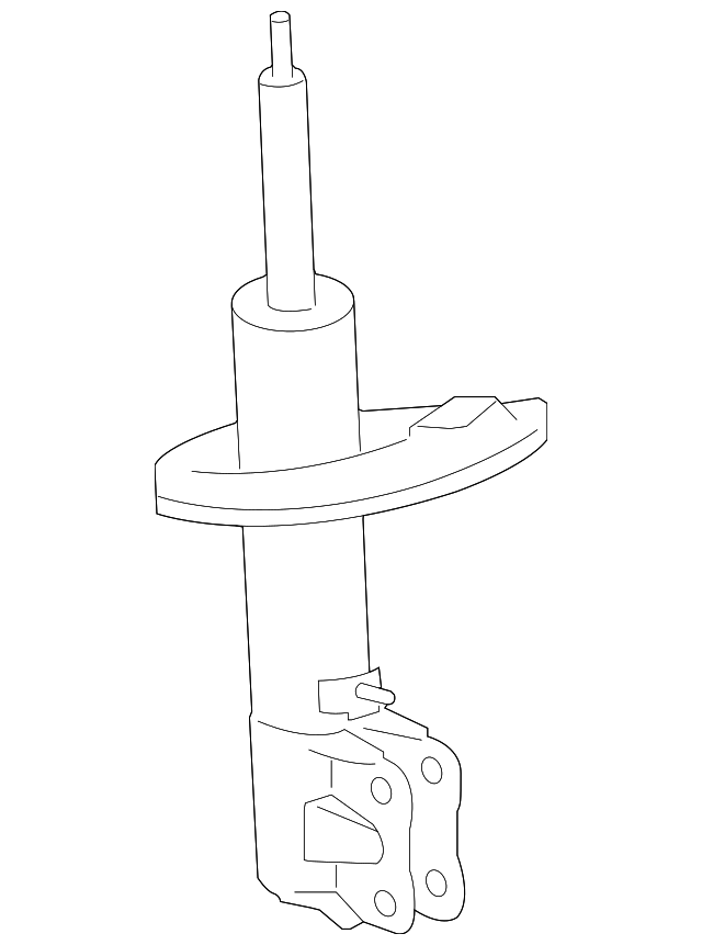 Амортизатор 4060A307 MITSUBISHI