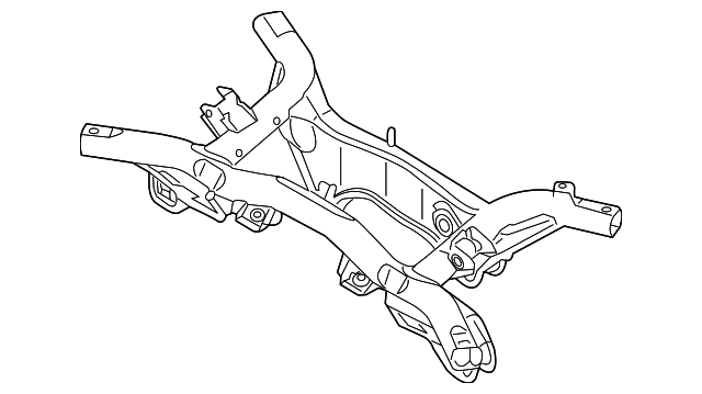Балка осі 4100A095 MITSUBISHI