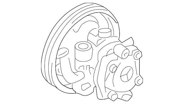 Насос гур 4450A260 MITSUBISHI