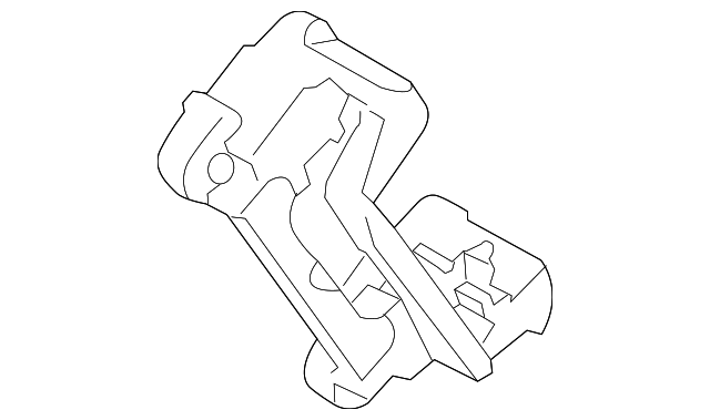 Кронштейн гальмівного супорта 4605B122 MITSUBISHI