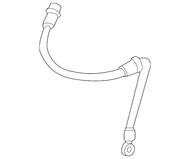 Шланг тормозной 4650A529 MITSUBISHI