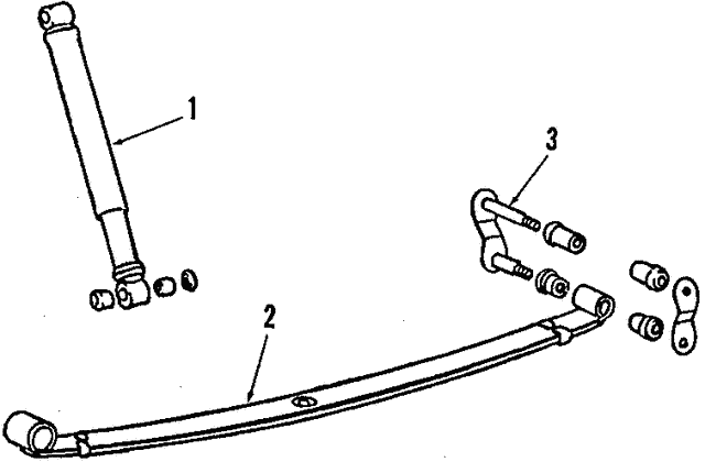 Амортизатор MB242815 MITSUBISHI