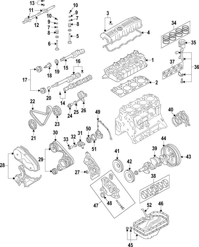 Кулачковий вал MD050140 MITSUBISHI