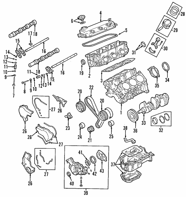 Вкладыш коренной MD197907 MITSUBISHI