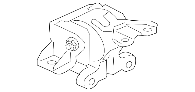 Опора, двигун MN101574 MITSUBISHI