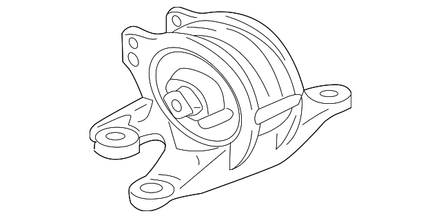 Опора, двигун MR234838 MITSUBISHI