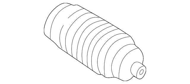 Гофрований кожух, механізм рульового керування MR519053 MITSUBISHI