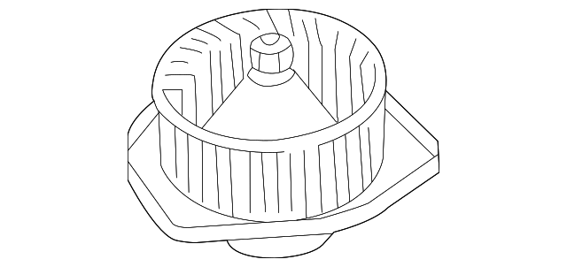 Мотор печки салона MR568593 MITSUBISHI