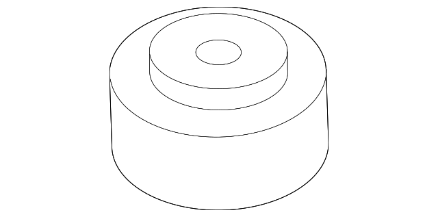 Подушка кріплення радіатора кондиціонера MR597328 MITSUBISHI