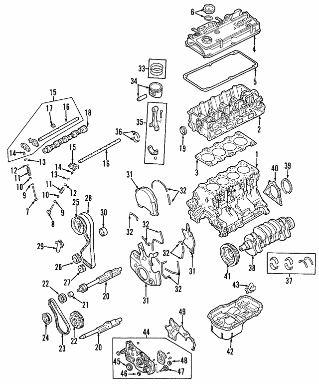 Клапан випускний MR994498 MITSUBISHI
