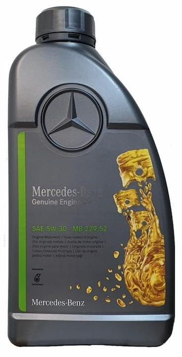 Олива моторна mb 229.52 5w-30 1л. A000989700611ABDE MERCEDES BENZ