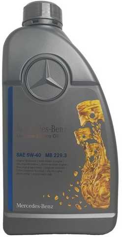 Масло двигателя A000989910211 MERCEDES BENZ