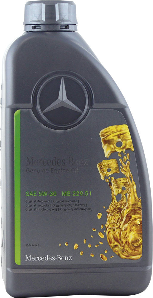 Олива моторна mb 229.51 5w-30 1 л A000989940211 MERCEDES BENZ