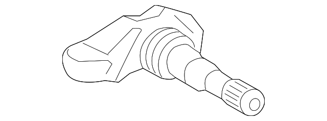Датчик тиску колеса 0009057205 MERCEDES BENZ