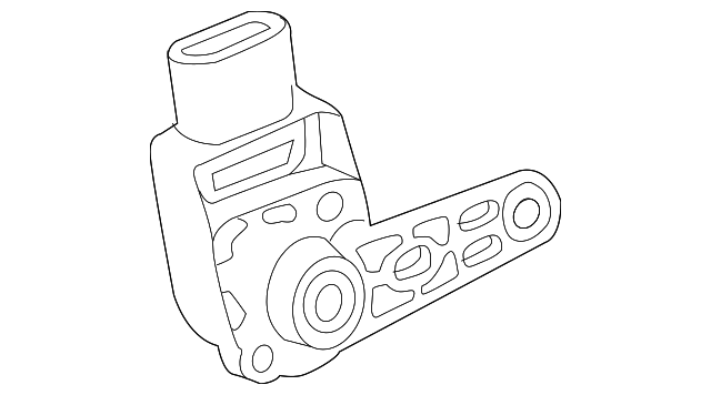 Датчик кута повороту фари 0045429918 MERCEDES BENZ