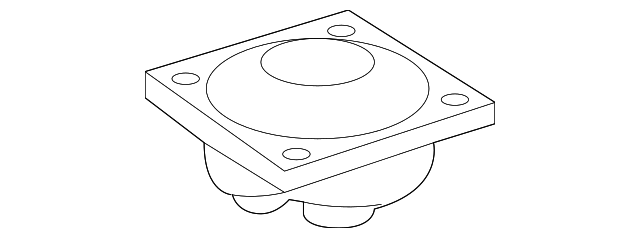 Опора, автоматична коробка передач 1662400518 MERCEDES BENZ