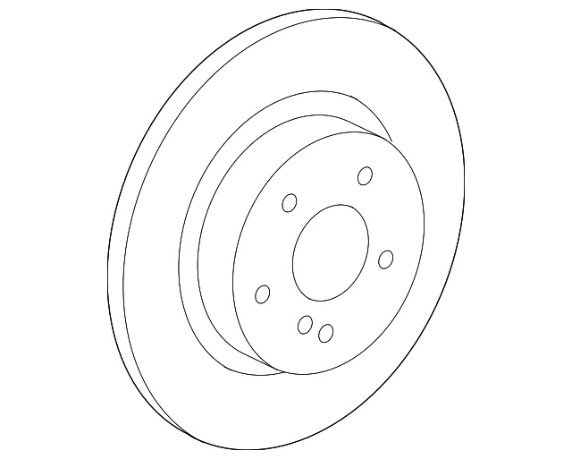 Диск гальмiвний 1664230700 MERCEDES BENZ