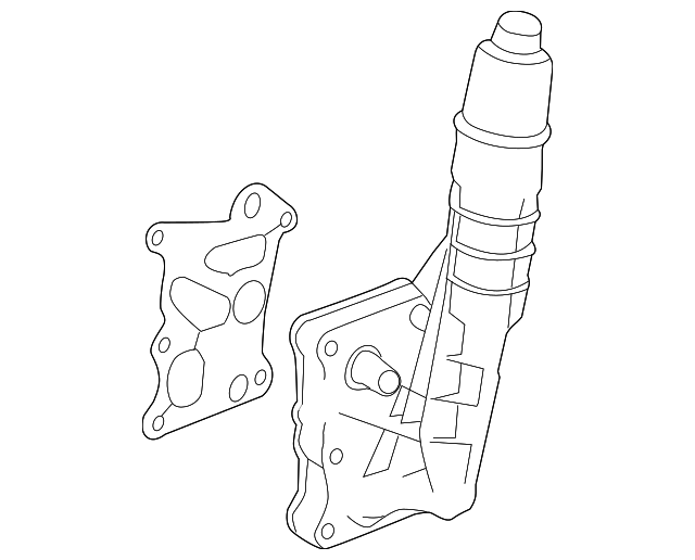 Корпус, оливний фільтр 2711801410 MERCEDES BENZ