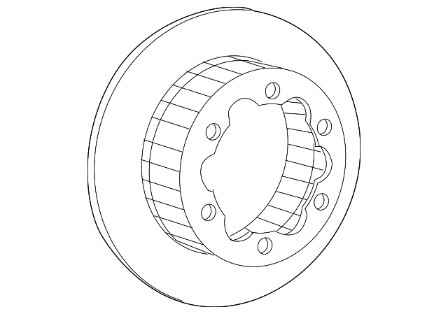 Гальмівний диск 9064230012 MERCEDES BENZ