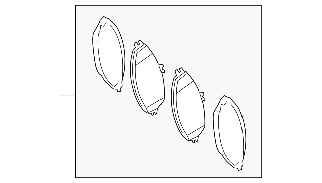 A0004205004 oe mercedes колодки гальмівні заімна a0004209400 A0004205004 MERCEDES BENZ