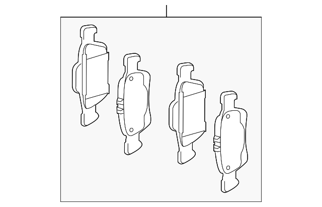 Колодки тормозные / a0004208300 a0004205900 a0004207803 a0004205200 a0004208703 A0004208703 MERCEDES BENZ