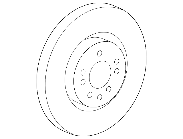 Диск тормозной A0004212312 MERCEDES BENZ