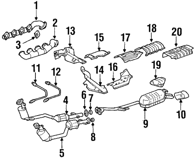 Кисневий датчик A0005407517 MERCEDES BENZ