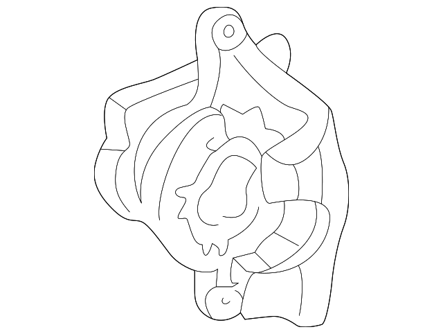 Гальмівний супорт A0014204383 MERCEDES BENZ