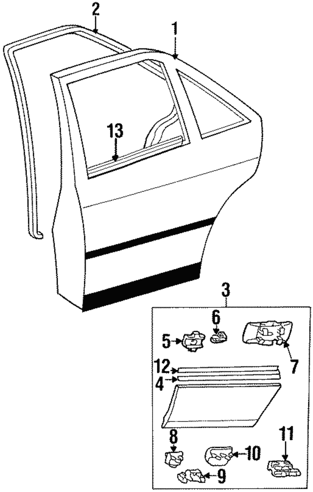 Фіксатор промо A0019884981 MERCEDES BENZ