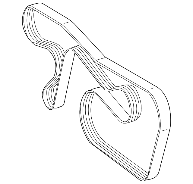 Ремень поликлиновый / a0019937896 A0019937896 MERCEDES BENZ
