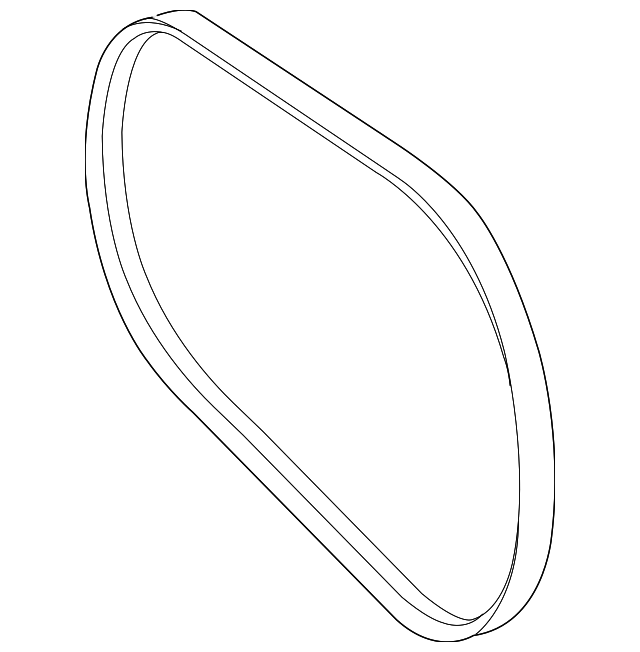 Пас двигуна привідний A0039938596 MERCEDES BENZ