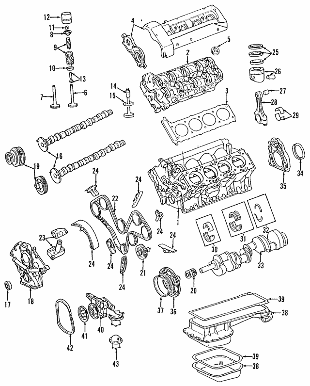 Ущільнювач A1190102430 MERCEDES BENZ