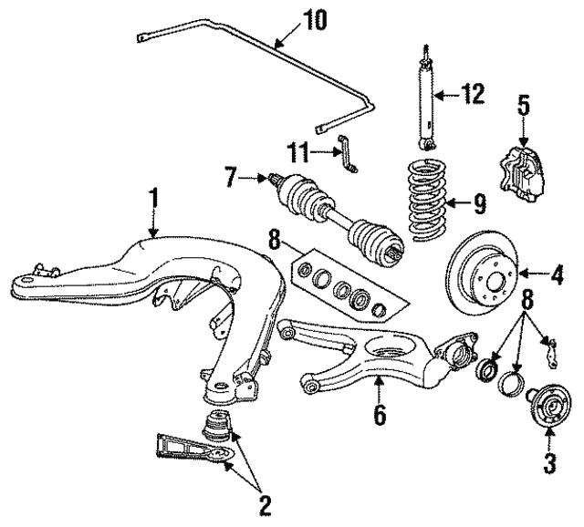 Ресора ходової частини A1233240604 MERCEDES BENZ