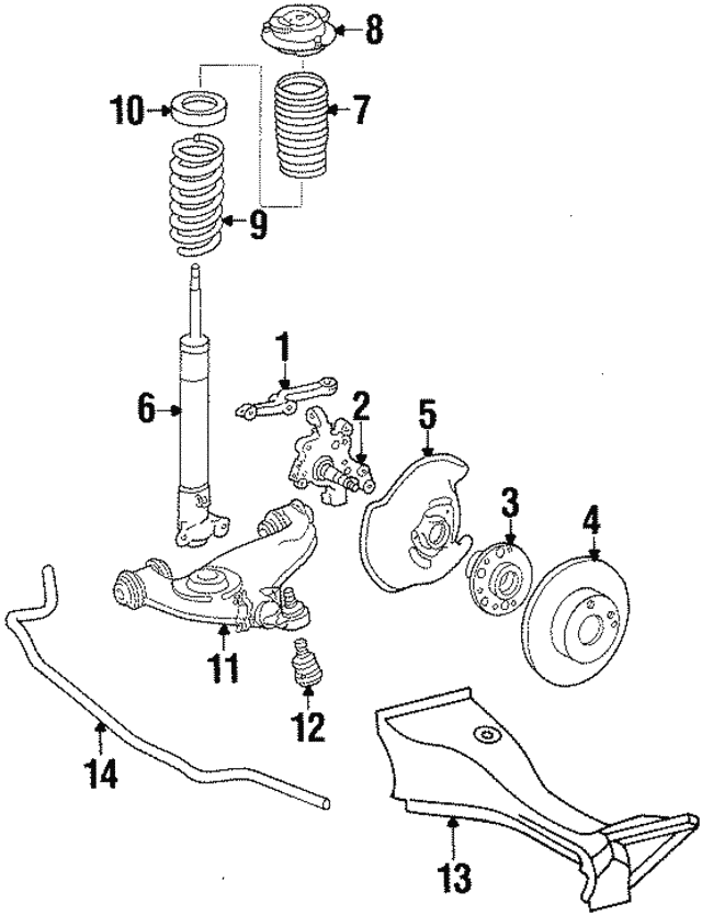 Ресора ходової частини A1243212104 MERCEDES BENZ