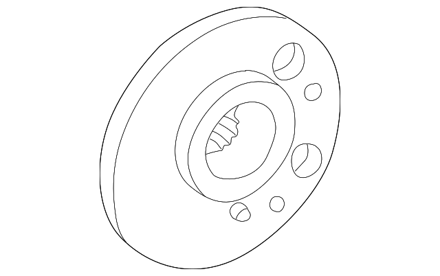 Маточина колеса A1243574608 MERCEDES BENZ