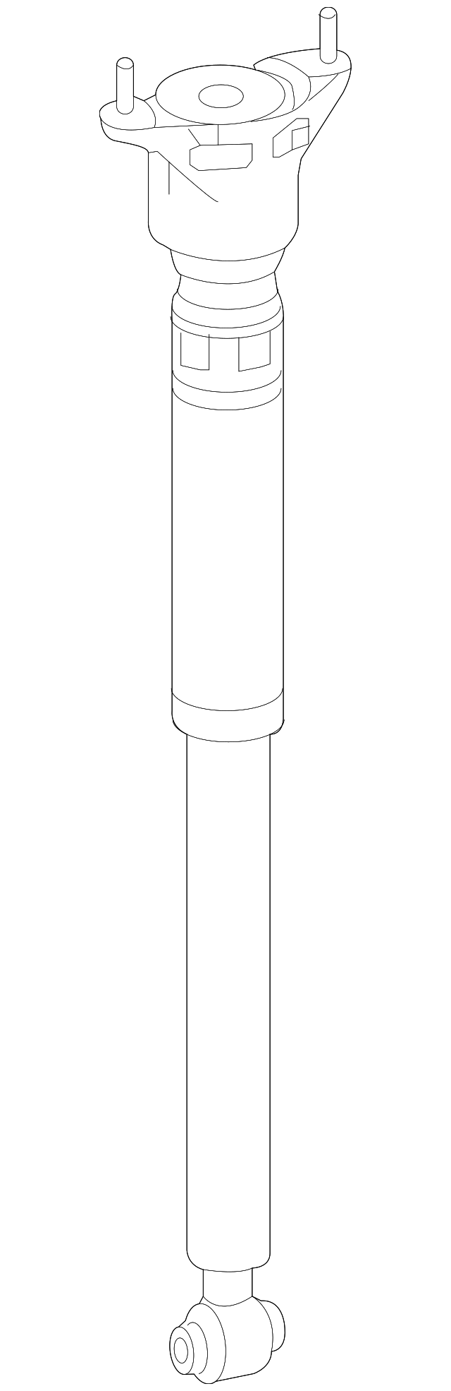 Амортизатор A1563201431 MERCEDES BENZ