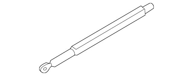Газова пружина, кришка капота A1648800029 MERCEDES BENZ